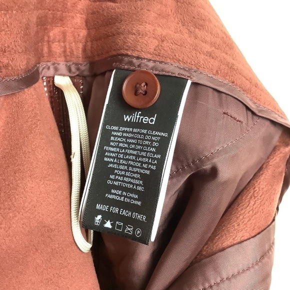 WILFRED ARITZIA FUNK VEGAN LEATHER PANTS - Picture 6 of 9